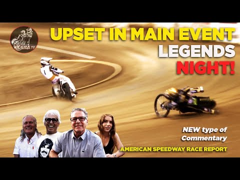 Ruml Takes a Spill in this Epic Speedway Racing Main Event! - dirt track racing video image