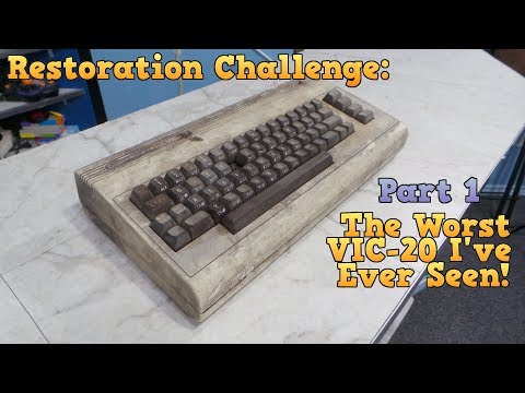 Restoration - The Worst VIC-20 I've ever seen - Part 1 - UC8uT9cgJorJPWu7ITLGo9Ww