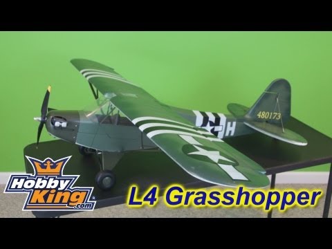 L4 Grasshopper (1400mm Wingspan PNF RC Plane) - UC9uKDdjgSEY10uj5laRz1WQ