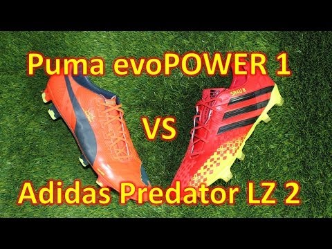 Puma evoPOWER 1 VS Adidas Predator LZ 2 - Comparison + Review - UCUU3lMXc6iDrQw4eZen8COQ