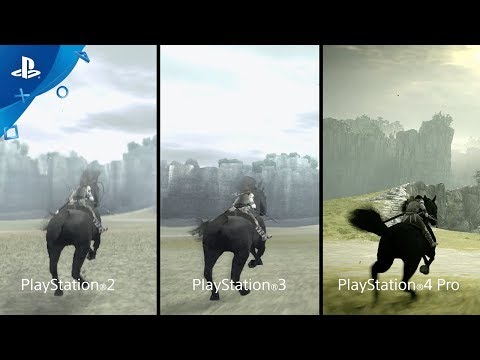 Shadow of the Colossus - PSX 2017: Comparison Trailer | PS4 - UC-2Y8dQb0S6DtpxNgAKoJKA