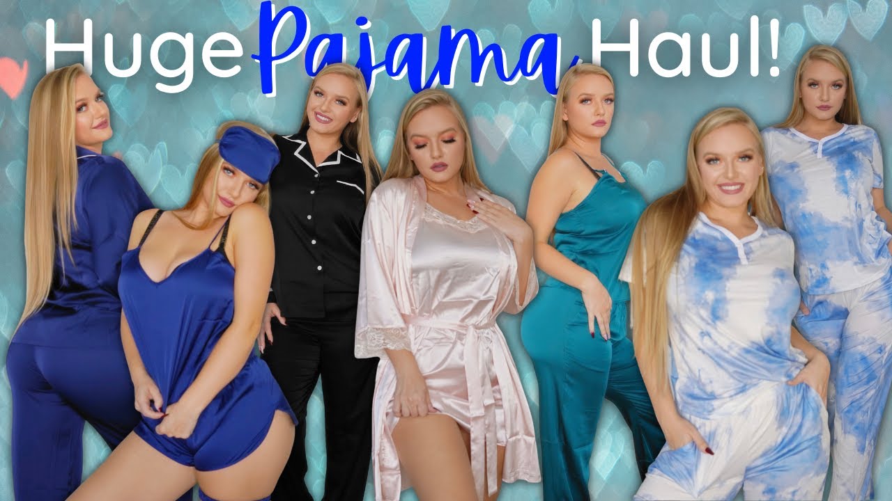 The Biggest Pajama Try On Haul ft. Avid Love Silk PJs, Nightgowns, & more! Badd Angel Try on Haul