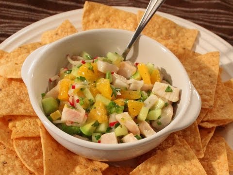 Mahi Mahi Ceviche Recipe - Marinated Fish Salad - Great for Summer! - UCRIZtPl9nb9RiXc9btSTQNw