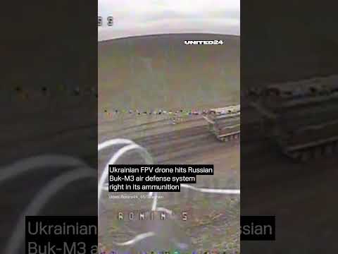 Ukrainian FPV Drone Hits Russian Buk-M3 Air Defense System - UCX-xHRN9CnoXto5gcPskANA