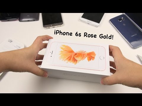iPhone 6s Rose Gold: Unboxing & First Impressions - UCB2527zGV3A0Km_quJiUaeQ