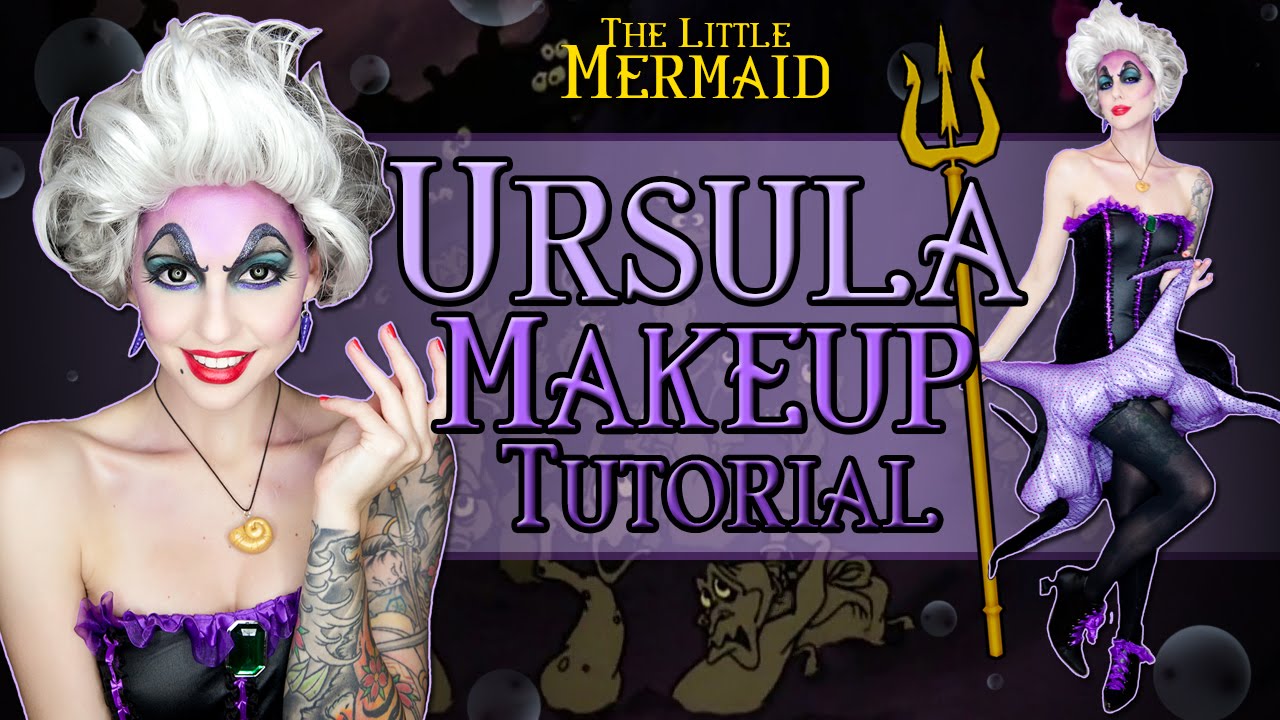 URSULA MAKEUP TUTORIAL Halloween 2014 AudioManialt