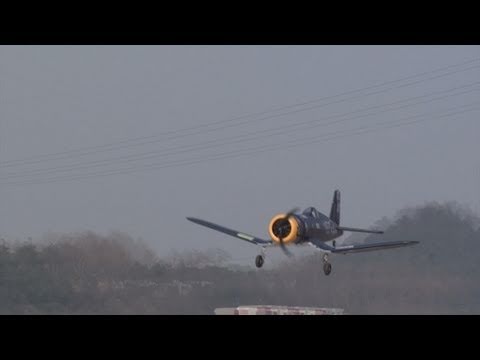 Lanyu F4U Corsair 2 Blade Prop Test - UCsFctXdFnbeoKpLefdEloEQ