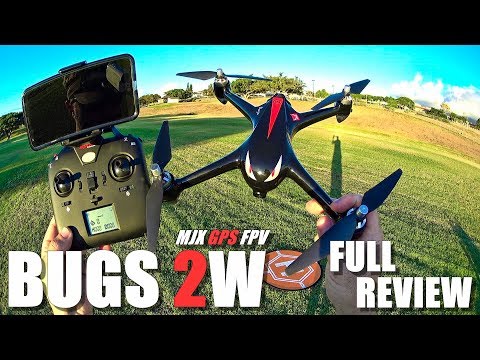 MJX BUGS 2W Drone - Full Review - [Unboxing, Inspection, Flight Test, Pros & Cons] + GIVEAWAY News! - UCVQWy-DTLpRqnuA17WZkjRQ