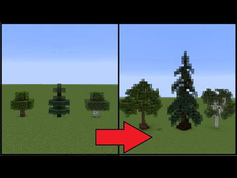 Minecraft: How To Make Better Trees! - UCR9Gcq0CMm6YgTzsDxAxjOQ