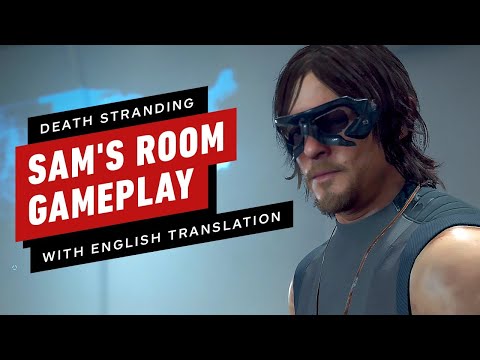 Death Stranding Gameplay: Kojima Gives a Tour of Sam's Private Room (Now In English) - UCKy1dAqELo0zrOtPkf0eTMw