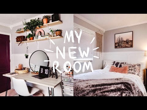 EXTREME BEDROOM MAKEOVER / TRANSFORMATION + ROOM TOUR 2019! (Aesthetic + vsco inspired room decor) - UCKYz5uFB4zRRNnC7zbRXf4w