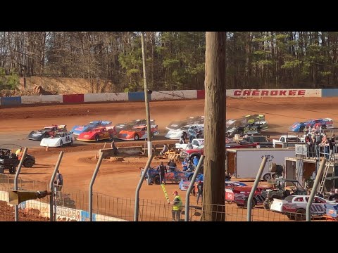 3/6/2022 604 Late Models Cherokee Speedway - dirt track racing video image