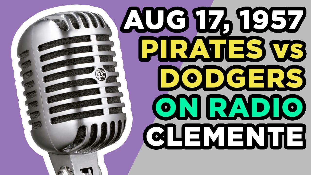 Pittsburgh Pirates vs Los Angeles Dodgers - Radio Broadcast video clip