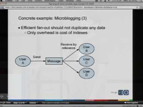 Google I/O 2009 - ..Scalable, Complex Apps on App Engine - UC_x5XG1OV2P6uZZ5FSM9Ttw