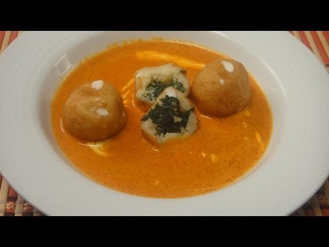 Spinach and Paneer Kofta in Makhni Gravy - UCmoX4QULJ9MB00xW4coMiOw