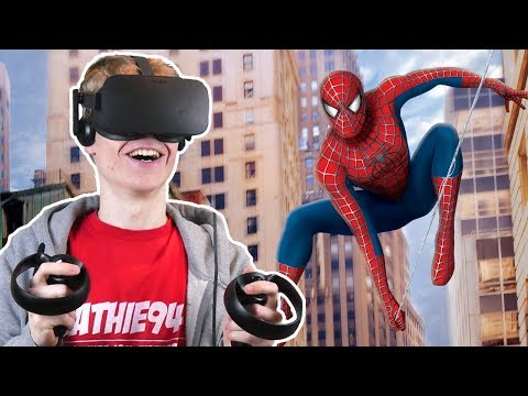 SPIDER-MAN SIMULATOR IN VIRTUAL REALITY! | Spider-Man: Homecoming VR (Oculus Touch Gameplay) - UCrJ6nAyzf6TXQHZegblxfmg