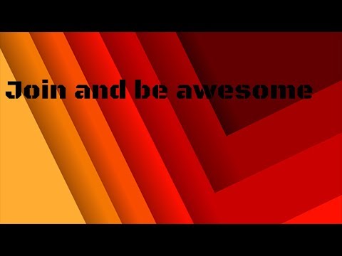 Why not join and be awsome - UCSE2nWqjN8W2sxJPT0Ho4hA