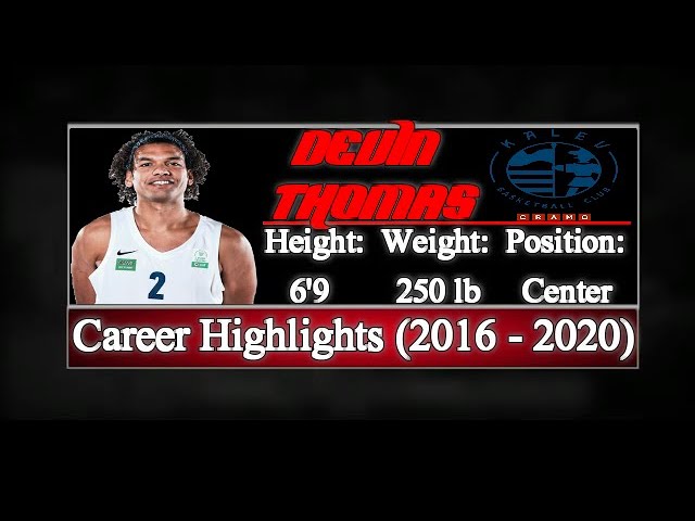 Devin Thomas: A Basketball Player on the Rise