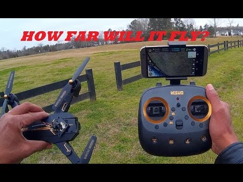 VISUO XS812 GPS RANGE TEST - HOW FAR WILL IT FLY? - UCTyUlPiyU9TyfHMH8L7fjzQ