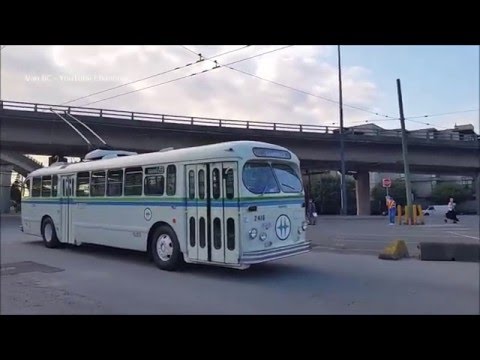 1954 Canadian Car Brill T-48A trolleybus Fan Trip