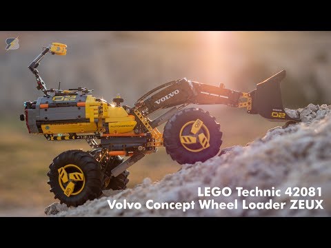 LEGO Technic 42081 Volvo Concept Wheel Loader ZEUX in action - UCfU8ME4_m48QwDJCUvpzqyQ