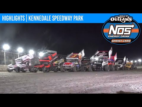 World of Outlaws NOS Energy Drink Sprint Cars | Kennedale Speedway Park | Mar. 15, 2025 | HIGHLIGHTS - dirt track racing video image