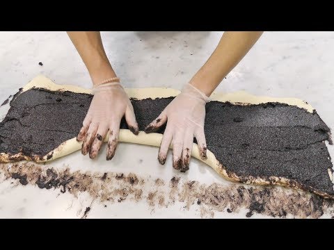 Preparing Sweet Baked Rolls of Cinnamon and Chocolate. Tasted in Minsk, Belarus - UCdNO3SSyxVGqW-xKmIVv9pQ