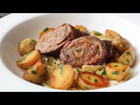 Beef Rouladen – Beef Stuffed with Bacon, Onions & Pickles - How to Make Rouladen & Gravy - UCRIZtPl9nb9RiXc9btSTQNw