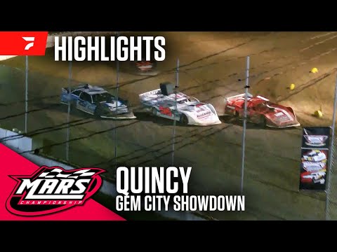 Gem City Showdown | MARS Late Models at Quincy Raceway 9/14/25 | Highlights - dirt track racing video image