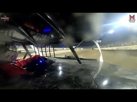 #9 Nik Morgan - USRA B-Mod - 3-23-2024 Arrowhead Speedway - In Car Camera - dirt track racing video image