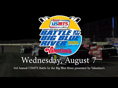 Summit USMTS Modifieds return to Beatrice Aug. 7 - dirt track racing video image