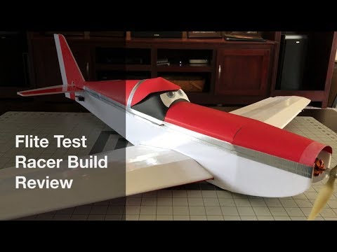 Flite Test Racer RC Airplane Build Review [FT Slinger] - UCcJwn8V3MTsib2LjAcTnarg