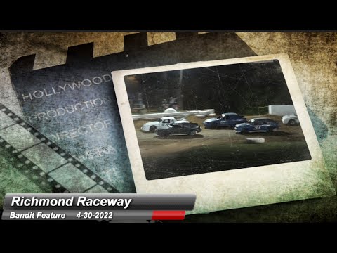 Richmond Raceway - Hornet Feature - 4/30/2022 - dirt track racing video image