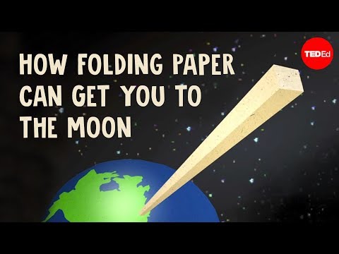 Kağıt katlayarak Ay’a ulaşmak
