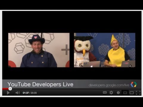 YouTube Developers Live Halloween special: HootSuite - UC_x5XG1OV2P6uZZ5FSM9Ttw