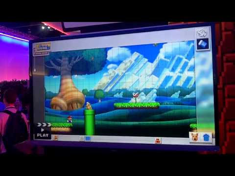 Mario Maker - Level Creator Gameplay & Terrifying Hammer Bro tower! (Wii U - E3 2014) - UCfAPTv1LgeEWevG8X_6PUOQ