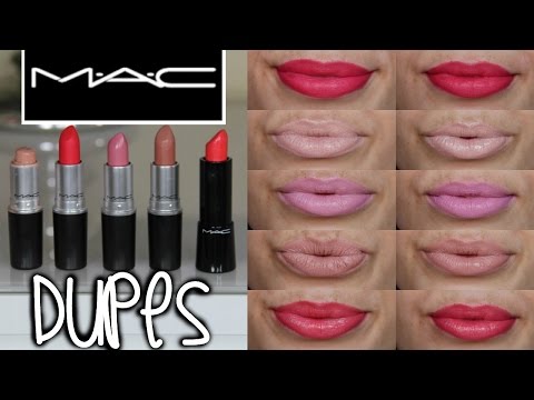 MAC Lipstick Drugstore Dupes + Lip Swatches 2015 - UCKMugoa0uHpjUuq14yOpagw