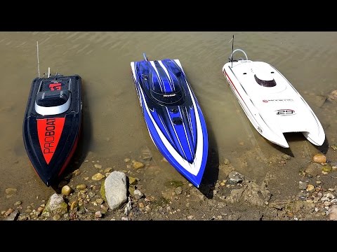 RC ADVENTURES - 3 Speed Boats & Full Scale Recovery - Impulse 31, Spartan, Mystic 29 - UCxcjVHL-2o3D6Q9esu05a1Q