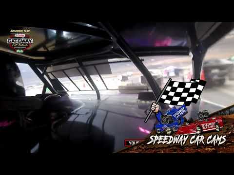 Austin Holcombe 8A  In-Car Camera at the Gateway Dirt Nationals 2023 - dirt track racing video image