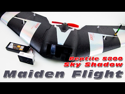 Reptile S800 Sky Shadow - Maiden Flight time! :) - UCNw7XWzFGn8SWSQvS7Q5yAg