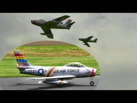 AMAZING American Giant RC Jet FORMATION PAIR/DUO Memorial Flight Demo FU-222 - TheRcSaylors - UCYWhRC3xtD_acDIZdr53huA