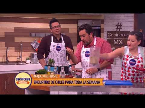 Receta: Encurtidos de chiles | Cocineros Mexicanos - UCphnRldwbpFlMr2VC6-Ao5w