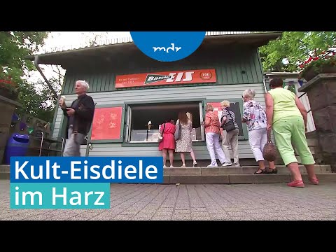 Mit Blick auf Harzer Schmalspurbahn: Busches Eisladen seit 100 Jahren | MDR um 4 | MDR