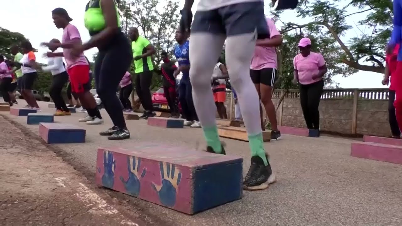 Graveyard workouts give Zimbabweans space to keep fit
