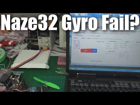 Naze32 yaw gyro fail? - UCahqHsTaADV8MMmj2D5i1Vw