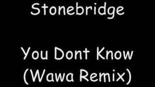 StoneBridge - You Dont Know (Wawa Remix)