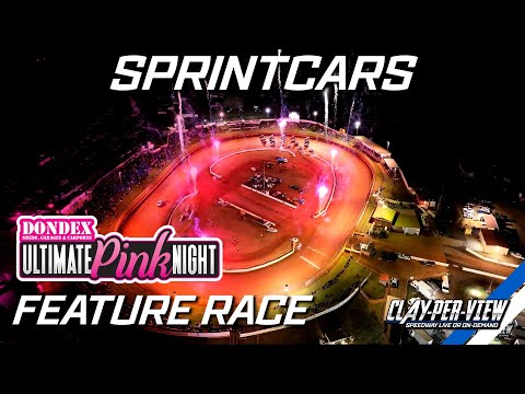 Sprintcars | USC Ultimate Pink Night - Toowoomba - 22nd Feb 2025 | Clay-Per-View - dirt track racing video image