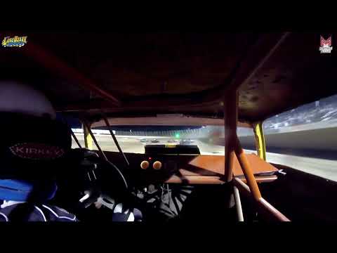 #4 Paul Turpin - POWRi Pure Stock - 7-8-2023 Lake Ozark Speedway - In Car Camera - dirt track racing video image