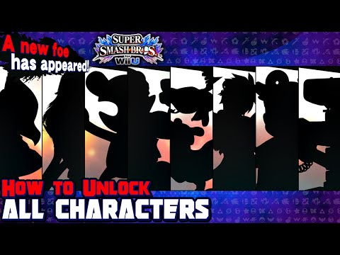 How To Unlock All 8 Characters in Super Smash Bros. for Wii U! - UCzA7lo0Cml0NZYKj3g42BKw