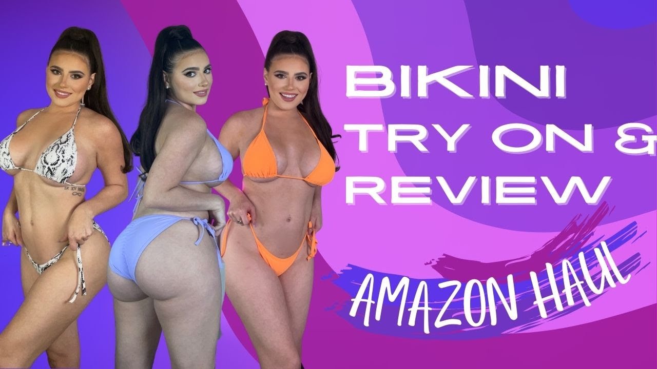 Bikini Try On & Review | Amazon Haul #tryon